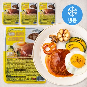 프렙프렙 허브 함박 스테이크 (냉동), 120g, 4개입