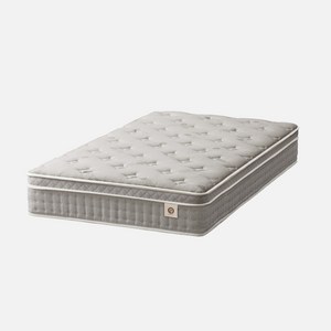 젠티스 허리탄탄 유로탑 본넬스프링 고밀도 메모리폼 그레이 매트리스, 슈퍼싱글, 260mm, 하드