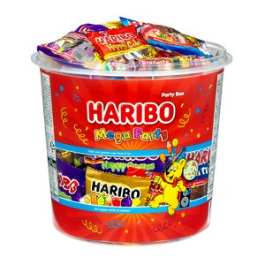 하리보 메가파티 젤리 56개입, 1kg, 1개