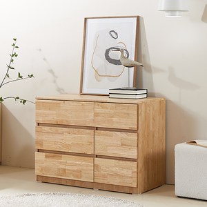 파로마 레토 원목 와이드 서랍장 방문설치