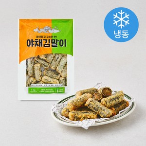 푸르온에프앤지 야채 김말이 (냉동), 1kg, 1개
