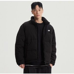 뉴발란스 남녀공용 UNI 에센셜 숏패딩 NBNQFB9003