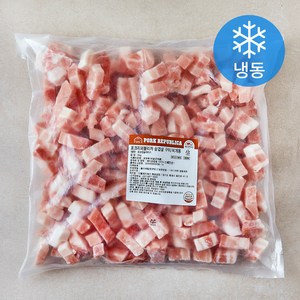 포크리퍼블리카 돼지삼겹살 슬라이스 구이 찌개용 (냉동), 2kg, 1개