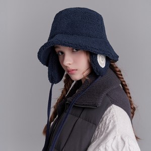 화이트샌즈 남녀공용 후리스 이어머프 버킷햇 뉴 스카디