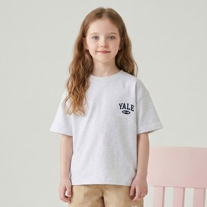 예일키즈 아동용 스몰 아치 로고 반팔 티셔츠 YJPTHSE23270
