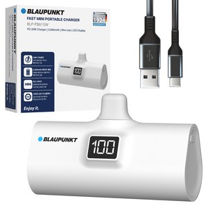 블라우풍트 LED 도킹형 고속충전 보조배터리 5000mAh