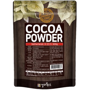 colorfood 코코아 파우더, 600g, 1개입, 1개