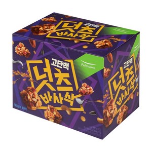 풀무원 고단백 넛츠바사삭, 20g, 10개