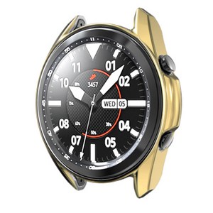 디씨네트워크 스마트워치 TPU 커버 케이스 46mm, 골드