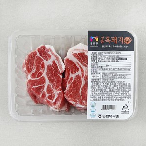 목우촌 명품 흑돼지 목심 수육용 (냉장), 500g, 1개