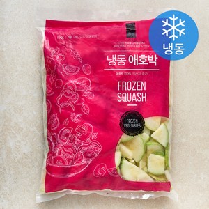 글로벌냉동식품 중국산 애호박 슬라이스 (냉동), 1개, 1kg