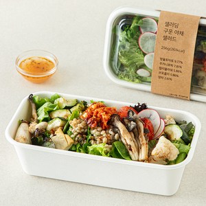 샐러딩 구운야채 샐러드, 256g, 1개