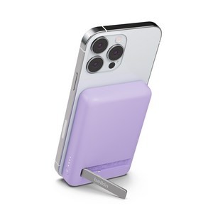 벨킨 5000mAh 맥세이프 마그네틱 무선 충전 보조배터리 + 스탠드