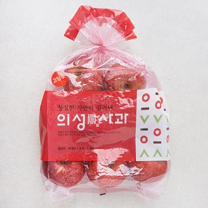 가족 의성진 고당도 사과, 1.3kg(소과, 6~8입), 1개