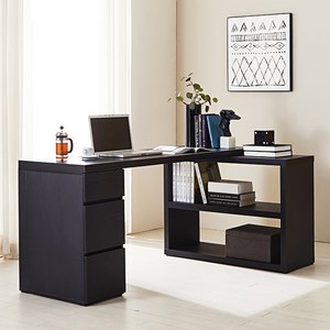 파로마 베이직 스마트 1600 책상 BS3+책장+3단서랍 방문설치