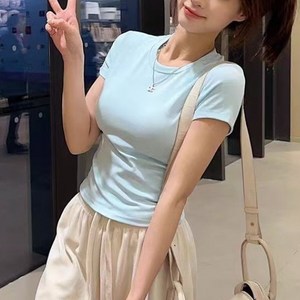 피어니스트 베이직 심플 슬림 반팔티 2p