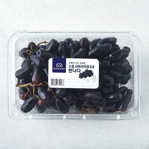 만나다 미국산 스윗 사파이어 포도, 900g, 1개