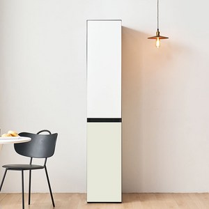 엘리에셀 비스포크 오브제 광폭 다용도 선반 5단 키큰 틈새 수납장 350 방문설치