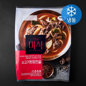 더미식 소고기 된장전골 밀키트 (냉동), 590g, 1개