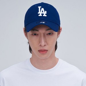 뉴에라 남녀공용 9FORTY 언스트럭처 LA 다저스 다크 로얄 모자 14864549