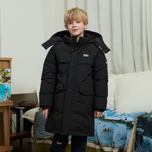 예일키즈 주니어 주니어용 래글런 탈부착 후드 롱 패딩 YJCPJPE43341