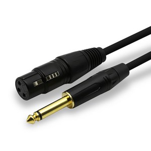 케이블메이트 캐논 XLR 암 -5.5 수 모노 마이크 케이블 3m
