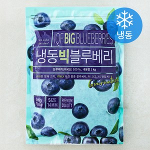 딜라잇가든 미국산 빅 블루베리 (냉동), 1kg, 1개