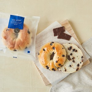 도제식빵 초코칩 베이글, 100g, 1개입, 1개