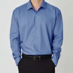 가이스토리 남성용 빅사이즈 기본 무지 스판 데일리 셔츠