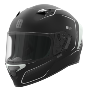 언더바 오토바이 헬멧 U-01, 화이트, M