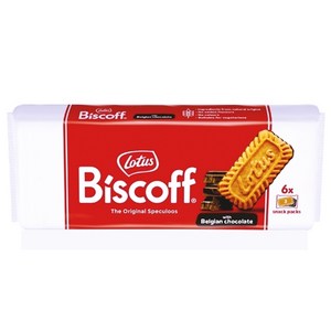 로투스 비스코프 위드 벨지안 초콜릿, 132g, 1개