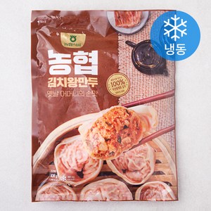 농협 김치왕만두 (냉동), 630g, 1개