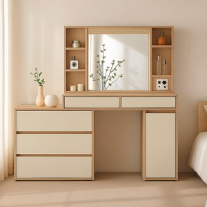 파로마 로이스 1000 LED 확장형 3단 화장대 +거울 세트 방문설치