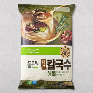 풀무원 즉석 해물 칼국수 2인분, 424.8g, 1개