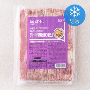 비셰프 담백한 베이컨 (냉동), 1kg, 1팩