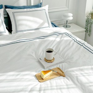 루시드슬립 국내산 갤러리 호텔식 옥수수솜 무봉제 차렵이불 세트