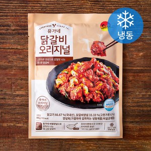 유가네 닭갈비 오리지널 (냉동), 1개, 300g