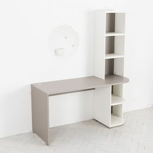 리바트 프레일 1500 H형책상 좌형 방문설치