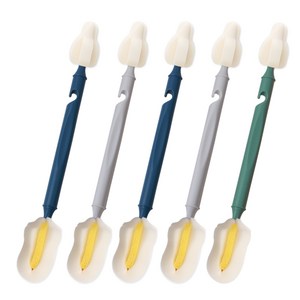 하이비 몽글이 듀얼 버블프로 젖병솔, 시원한바람, 5개