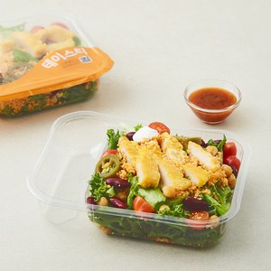 스윗밸런스 쿠스쿠스 케이준 치킨 샐러드, 240g, 1개