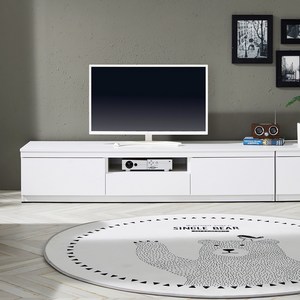 가이온 리빙 하프 1단 거실장 1500 방문설치