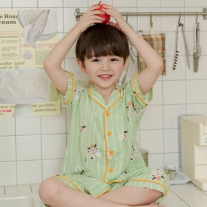 보누맘 레이온 반팔 잠옷 상하의 세트