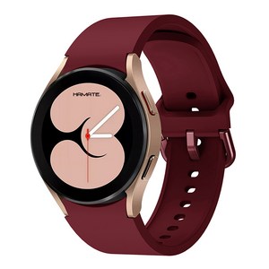 하마테 갤럭시워치4 워치5 워치6 전기종 호환 실리콘 스트랩 20mm