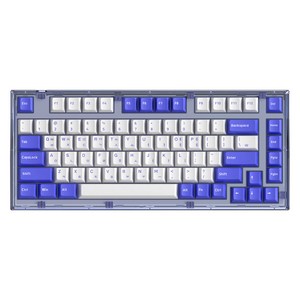 앱코 가스켓 마운트 유무선 블루투스 기계식 키보드 82key