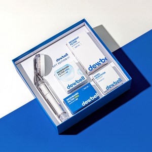 듀벨 샤워기 세면대 리필 필터 포함 선물세트 + 쇼핑백, 혼합색상, 1개