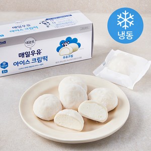 매일우유 아이스 크림떡 우유크림 6개입 (냉동), 360g, 1개