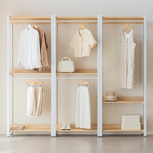 퍼리든 큐브 드레스룸 시스템 행거 2400 방문설치