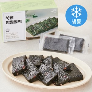 떡편 쑥팥 밥알찰떡 15개입 (냉동), 675g, 1개