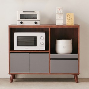 퍼니하우스 뮤아 LPM 밥솥다이 에어프라이어 오븐선반 주방수납장 전자렌지대 1000 방문설치