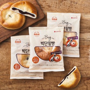 기린 빅단팥빵, 100g, 3개